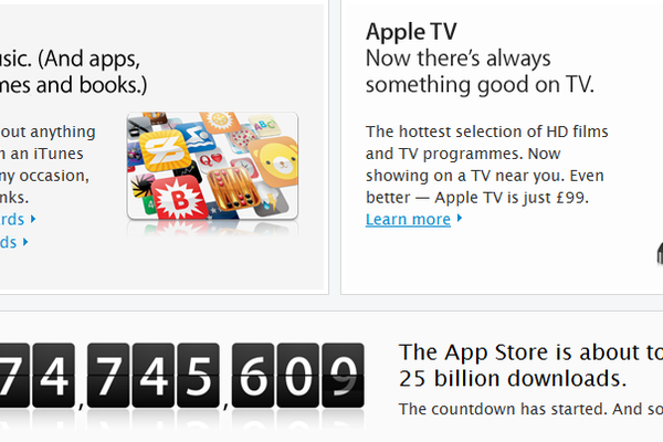 Apple App Store đạt gần 25 tỷ lượt tải