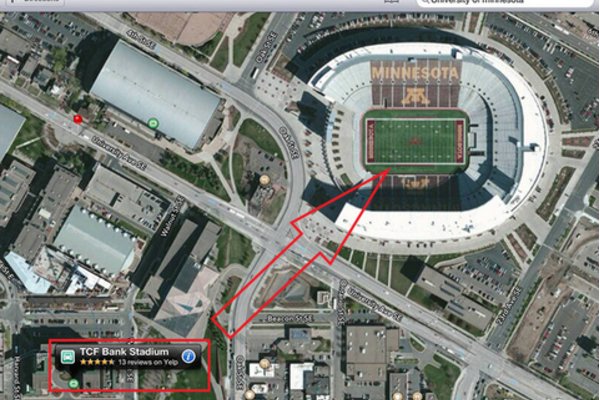 Lỗi trên Apple Maps đã được phát hiện từ nhiều tháng trước