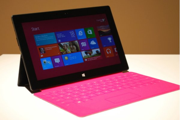 Surface RT so cấu hình với iPad 2012 và Kindle Fire HD 8.9