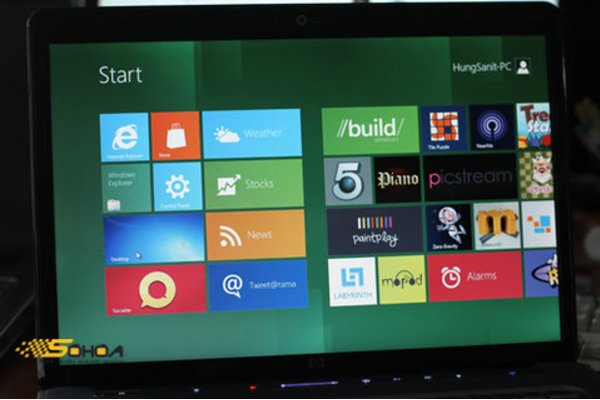 Các nhà sản xuất máy tính hào hứng với Windows 8