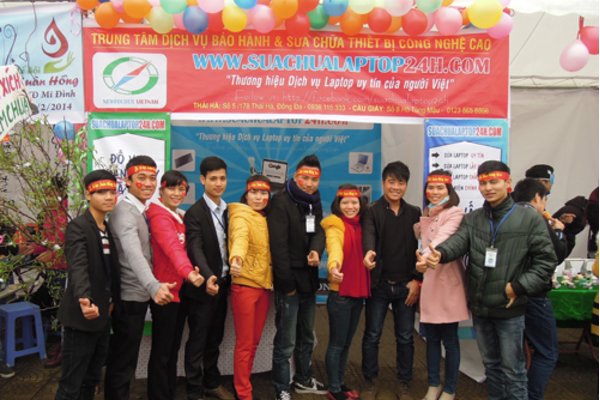 SUACHUALAPTOP24H.COM rực rỡ cùng Lễ hội Xuân hồng 2014