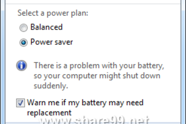Lỗi sạc laptop hiện dấu “X” đỏ kèm thông báo “Consider Replacing Your Battery”