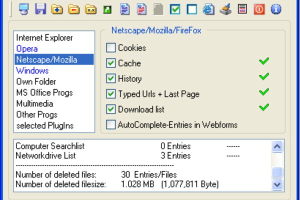ClearProg - Dọn dẹp, xóa thông tin duyệt web