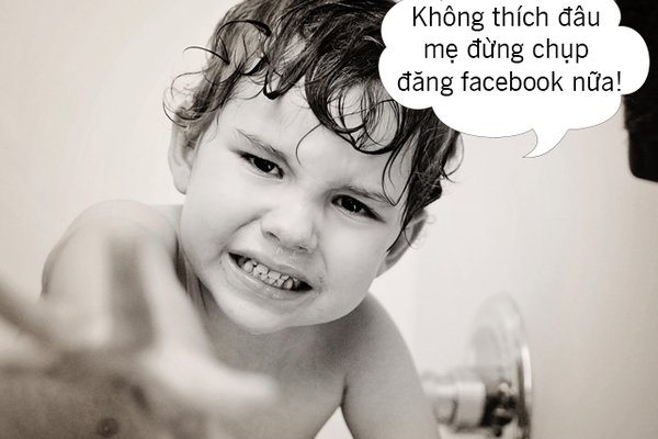 Những tấm ảnh của con bạn không nên đăng trên Facebook