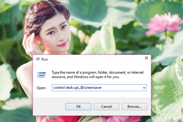 Cách để truy cập vào cài đặt Screen Saver trên Windows 10