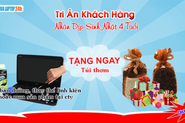 Mừng Sinh nhật 4 tuổi Tri ân Khách hàng - Tặng Cafe, tặng Cảm hứng