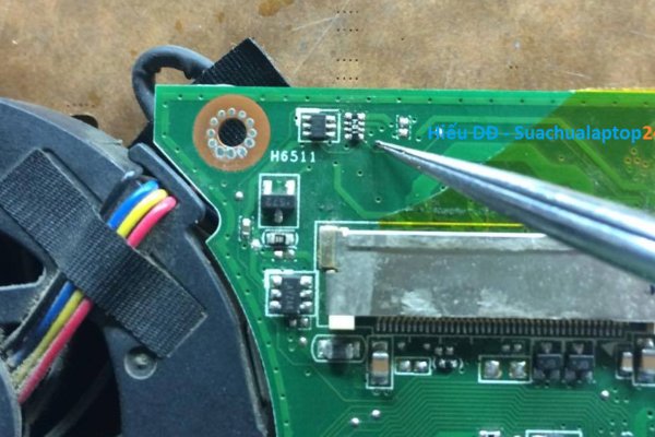 Khắc phục lỗi Laptop Asus k42jr rev 4.0 dùng pin báo sạc, không sạc được pin
