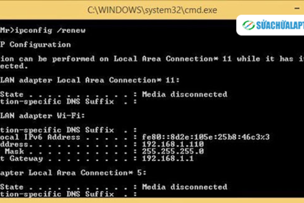 Cách khắc phục lỗi xung đột địa chỉ IP
