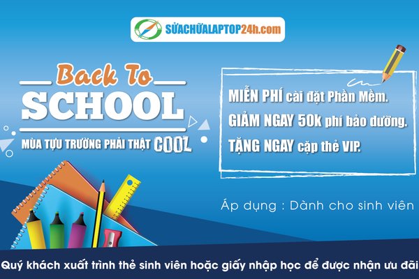 Back to school Mùa tựu trường phải thật COOL