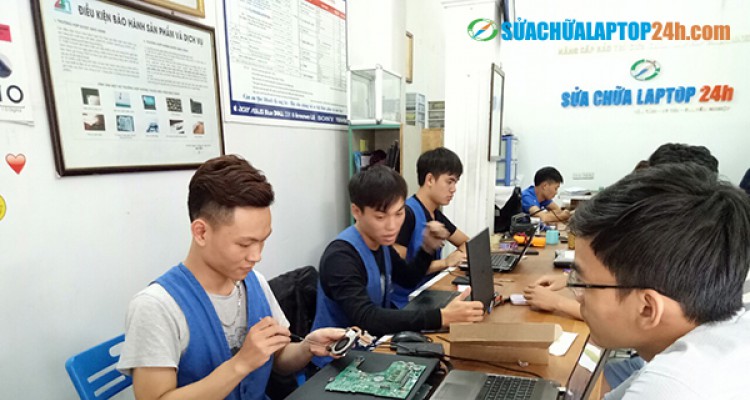 Sửa chữa laptop lỗi không nhận thiết bị ngoại vi trong 10 phút tại Sửa chữa Laptop 24h.com