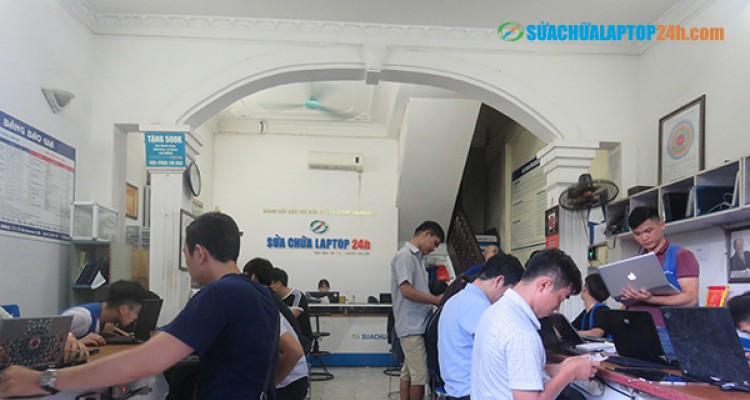 Tại sao trung tâm sửa chữa laptop Hà Nội Sửa chữa laptop 24h .com lại được đánh giá là hàng đầu cả nước?