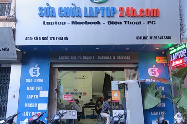 Địa chỉ sửa chữa laptop uy tín số một tại Hà Nội - Sửa chữa laptop 24h .com