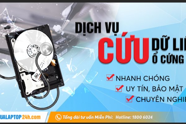 Cứu dữ liệu ổ cứng Hà Nội tuyệt đối bảo mật, nhanh chóng chỉ có tại Sửa chữa Laptop 24h.com