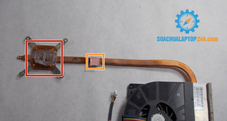 Hướng dẫn cách tháo hệ thống tản nhiệt cho máy Asus A52F