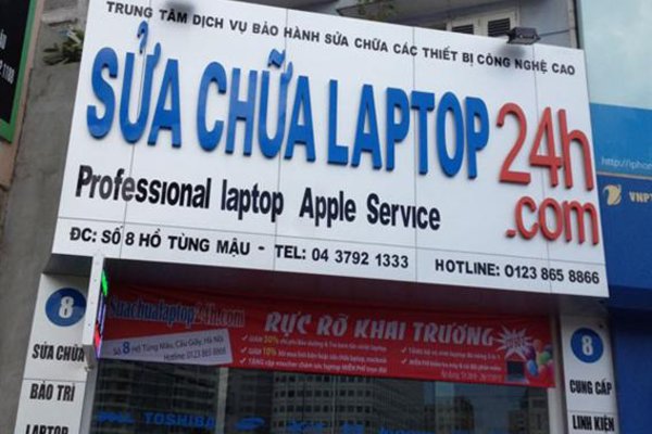 Sửa laptop uy tín tại quận Cầu Giấy
