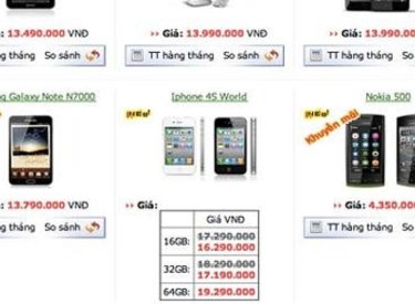 Mua đồ hi-tech trả góp, sập “bẫy” lãi khủng