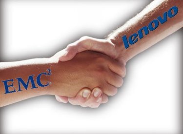 Lenovo hợp tác chiến lược với EMC
