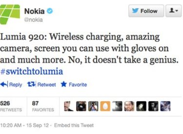 Nokia nhập hội “đá đểu” iPhone 5