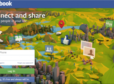 Facebook thử nghiệm giao diện trang Log Out đầy màu sắc