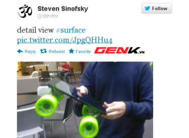 Surface bền đến mức có thể dùng làm ván trượt