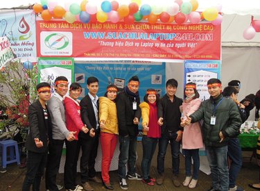 SUACHUALAPTOP24H.COM rực rỡ cùng Lễ hội Xuân hồng 2014
