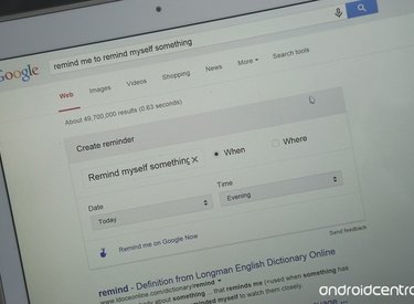 Tạo lịch nhắc việc ngay trên trang tìm kiếm Google