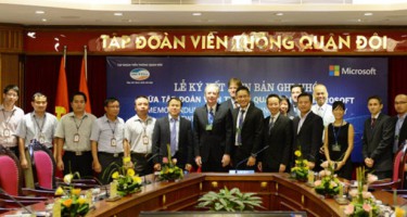 Viettel hợp tác với Microsoft phát triển dịch vụ CNTT cho Chính phủ
