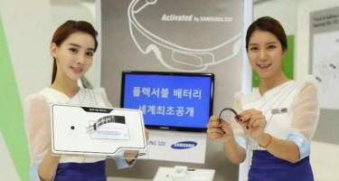 Samsung phát triển thành công nguyên mẫu pin có thể uốn dẻo