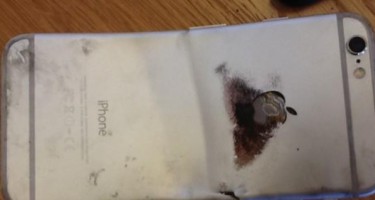 iPhone 6 bốc cháy sau khi bị uốn cong