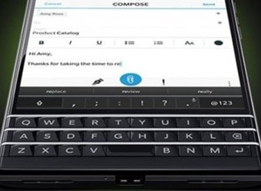 BlackBerry úp mở thiết kế tablet mới