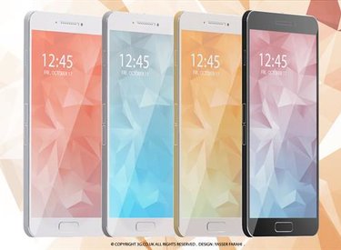 Galaxy S6 siêu mỏng với thiết kế nguyên khối kim loại cực ấn tượng