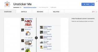 Cách ẩn sticker khó chịu trong bình luận Facebook trên Chrome, Firefox
