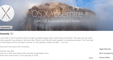 Những lưy ý trước khi cập nhật Mac OS X 10.10 Yosemite