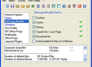 ClearProg - Dọn dẹp, xóa thông tin duyệt web
