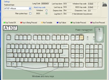 Phần mềm kiểm tra bàn phím máy tính