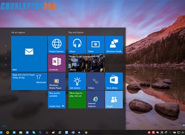 Thủ thuật thu gọn Start Menu của Windows 10 thành một cột