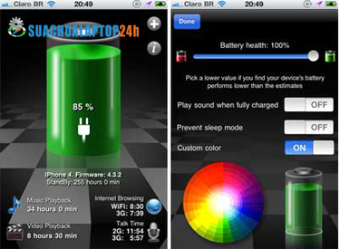 Phần mềm quản lý pin cho Macbook