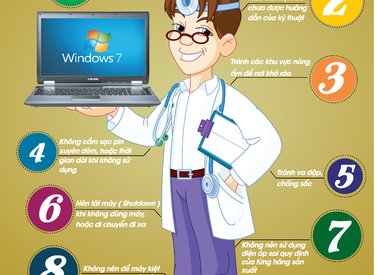 10 Lời khuyên của chuyên gia khi sử dụng laptop