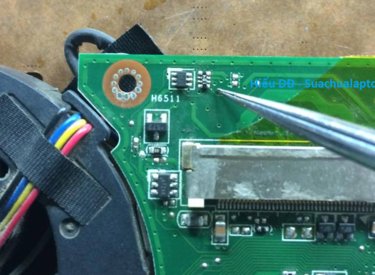 Khắc phục lỗi Laptop Asus k42jr rev 4.0 dùng pin báo sạc, không sạc được pin