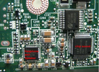 Giới thiệu mạch công suất loa Laptop Dell Studio 1555