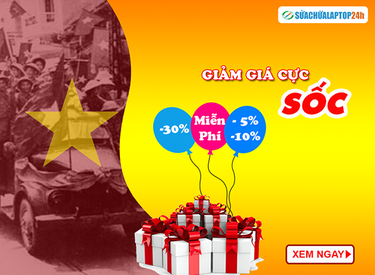 Chương trình khuyến mãi chào mừng 30/04 - 01/05