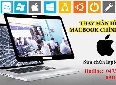 Thay màn hình Macbook chính hãng, chuyên nghiệp