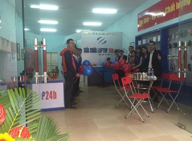 Tưng bừng khai trương cơ sở Sửa Chữa Laptop 24h tại Hải Phòng cơ sở thứ hai