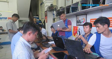 Dịch vụ sửa chữa laptop Thái Nguyên của Sửa chữa Laptop 24h.com