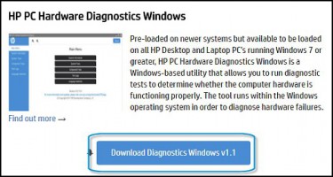 Cách kiểm tra và hiệu chỉnh pin cho máy HP bằng HP Hardware Diagnostics