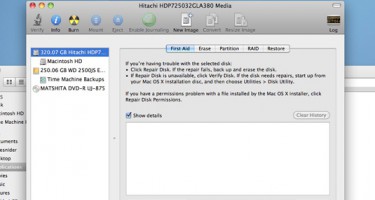 Hướng dẫn cách sửa lỗi hệ thống bằng chương trình First Aid trên Macbook