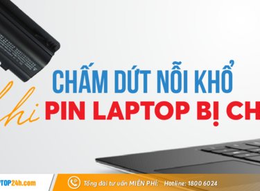 Chấm dứt nỗi khổ khi pin laptop bị chai