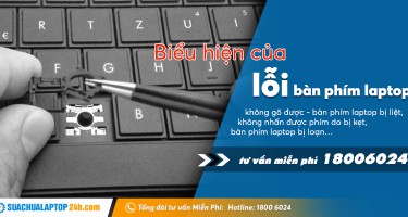Sửa lỗi bàn phím laptop không gõ được lấy ngay