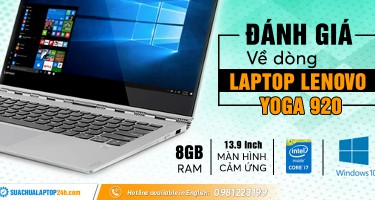 Đánh giá siêu phẩm laptop Lenovo Yoga 920