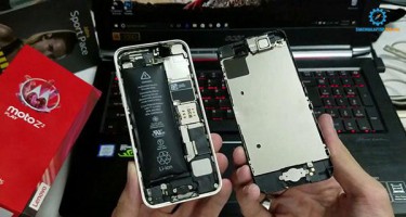 iPhone battery replacement at SUACHUALAPTOP24h.com